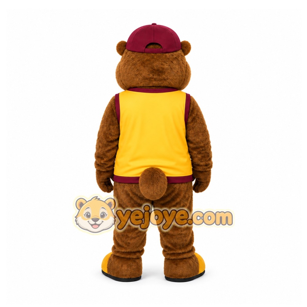 Brown Beaver Mascot Costume for Events and Promotions Brown Beaver Mascot Costume for Events and Promotions