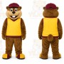 Brown Beaver Mascot Costume for Events and Promotions