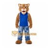 Brown Wildcat Mascot Costume for School Events Brown Wildcat Mascot Costume for School Events