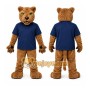 Brown Cougar Mascot Costume for School Events