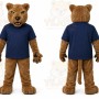 Brown Cougar Mascot Costume for School Events