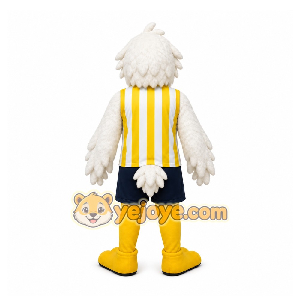 White Eagle Mascot Costume for Sports Events White Eagle Mascot Costume for Sports Events