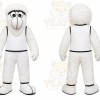 White Yeti Mascot Costume for Events and Promotions