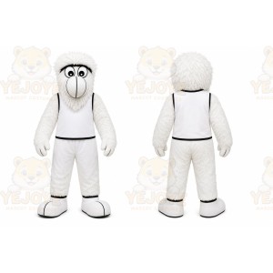 White Yeti Mascot Costume for Events and Promotions