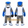 Gray Bird Mascot Costume for Sports Events Gray Bird Mascot Costume for Sports Events