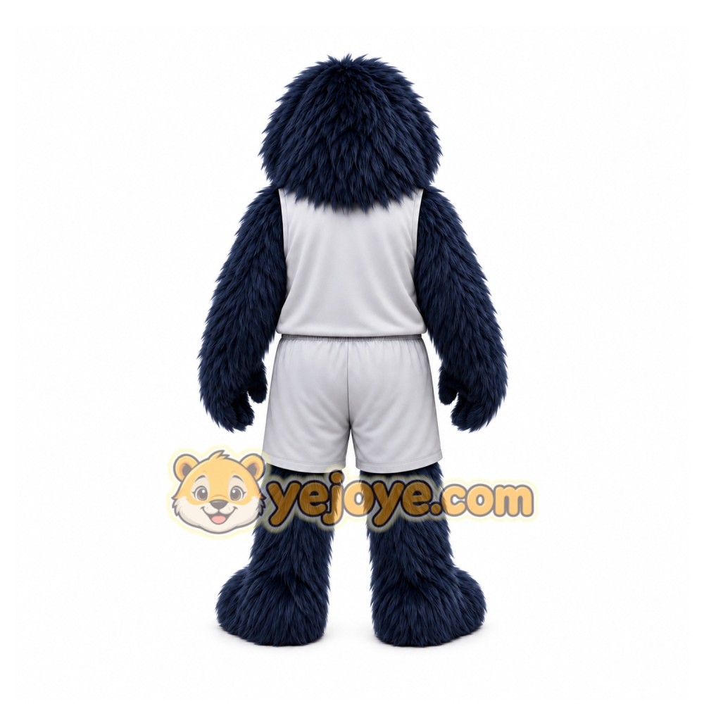 Black Dog Mascot Costume for Sports Events Black Dog Mascot Costume for Sports Events