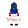 Blue Baseball Player Mascot Costume for Sports Events Blue Baseball Player Mascot Costume for Sports Events