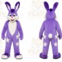 Purple Rabbit Mascot Costume for Children's Events