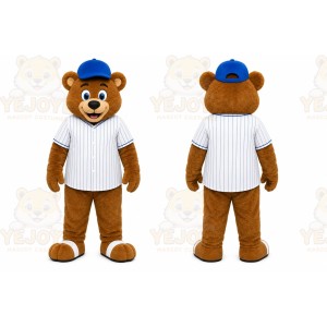 Brown Bear Mascot Costume for Sports Events
