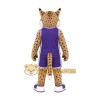 Brown Bobcat Mascot Costume for Sports Events Brown Bobcat Mascot Costume for Sports Events