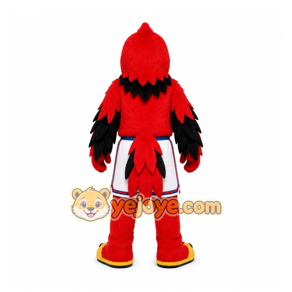 Red Bird Mascot Costume for Sports Events Red Bird Mascot Costume for Sports Events
