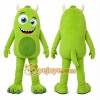Green Monster Mascot Costume for Children's Events Green Monster Mascot Costume for Children's Events