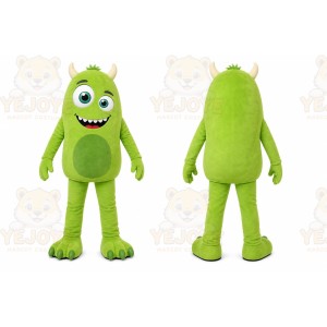 Green Monster Mascot Costume for Children's Events