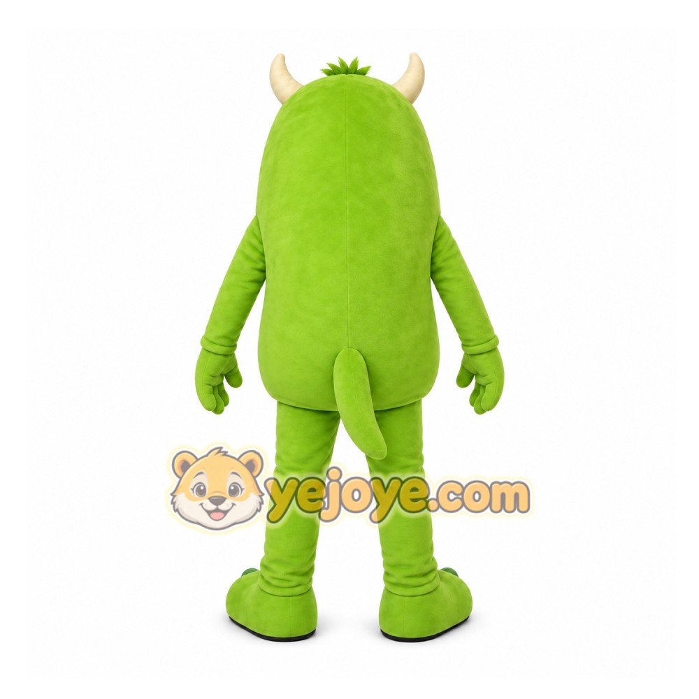 Green Monster Mascot Costume for Children's Events Green Monster Mascot Costume for Children's Events