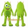 Green Monster Mascot Costume for Children's Events