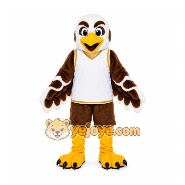 Brown Bird Mascot Costume for Sports Events Brown Bird Mascot Costume for Sports Events