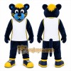 Blue Big Cat Mascot Costume for Sports Events Blue Big Cat Mascot Costume for Sports Events