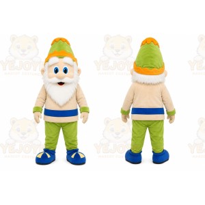Green Gnome Mascot Costume for Holiday Events
