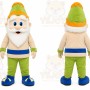 Green Gnome Mascot Costume for Holiday Events