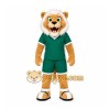 Tan Lion Mascot Costume for Sports Events Tan Lion Mascot Costume for Sports Events