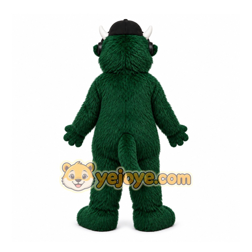 Green Dragon Mascot Costume for Events and Promotions