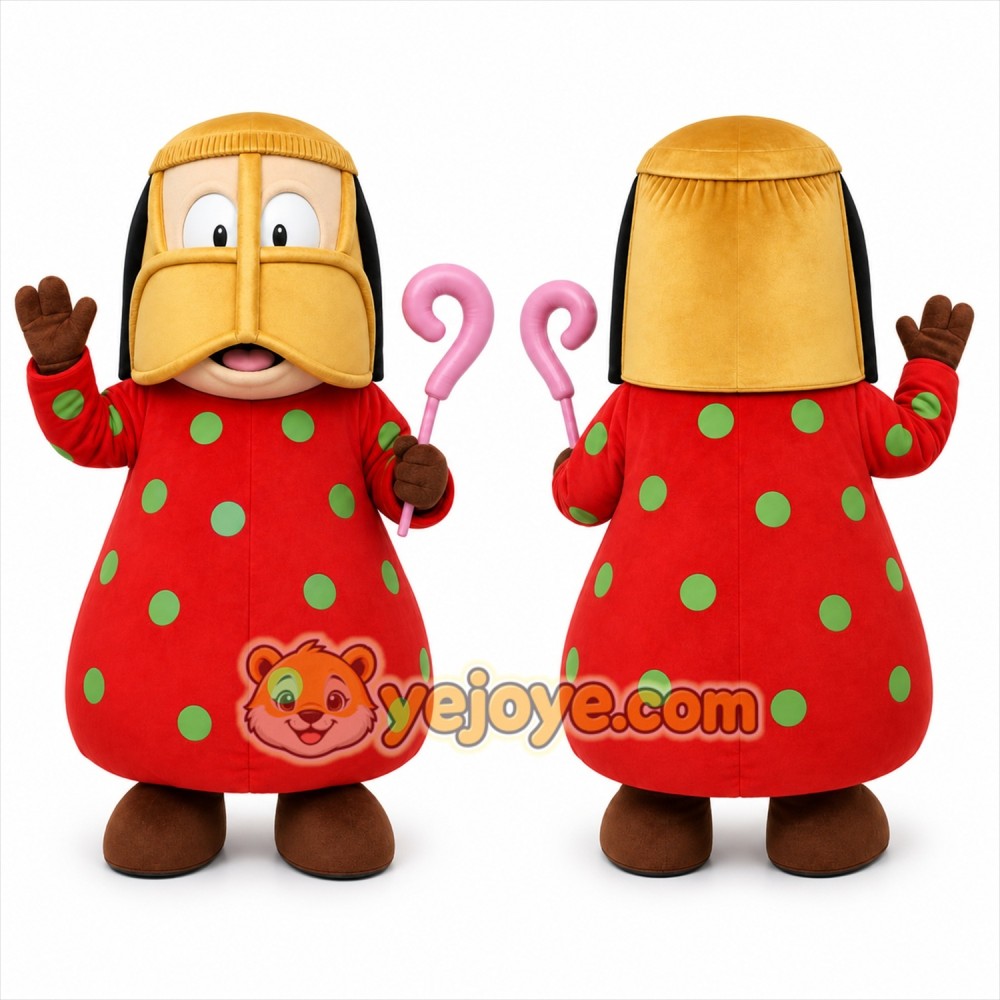 Red Dog Mascot Costume for Children's Events Red Dog Mascot Costume for Children's Events