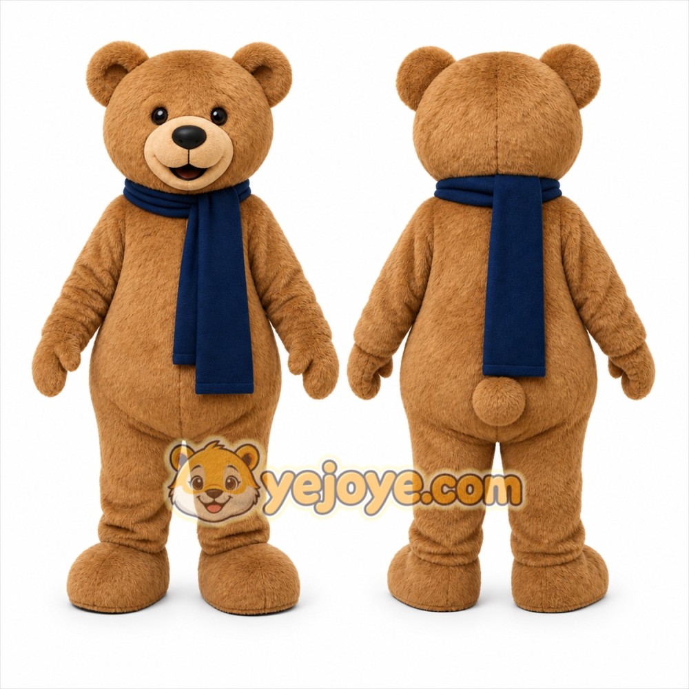 Brown Bear Mascot Costume for Children's Events Brown Bear Mascot Costume for Children's Events