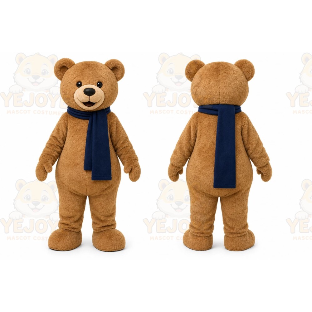 Brown Bear Mascot Costume for Children's Events