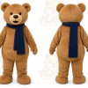 Brown Bear Mascot Costume for Children's Events