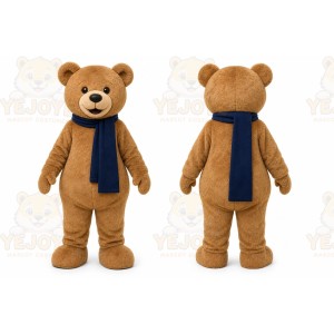 Brown Bear Mascot Costume for Children's Events