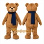 Brown Bear Mascot Costume for Children's Events
