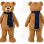 Brown Bear Mascot Costume for Children's Events