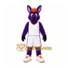 Purple Dog Mascot Costume for Sports Events Purple Dog Mascot Costume for Sports Events