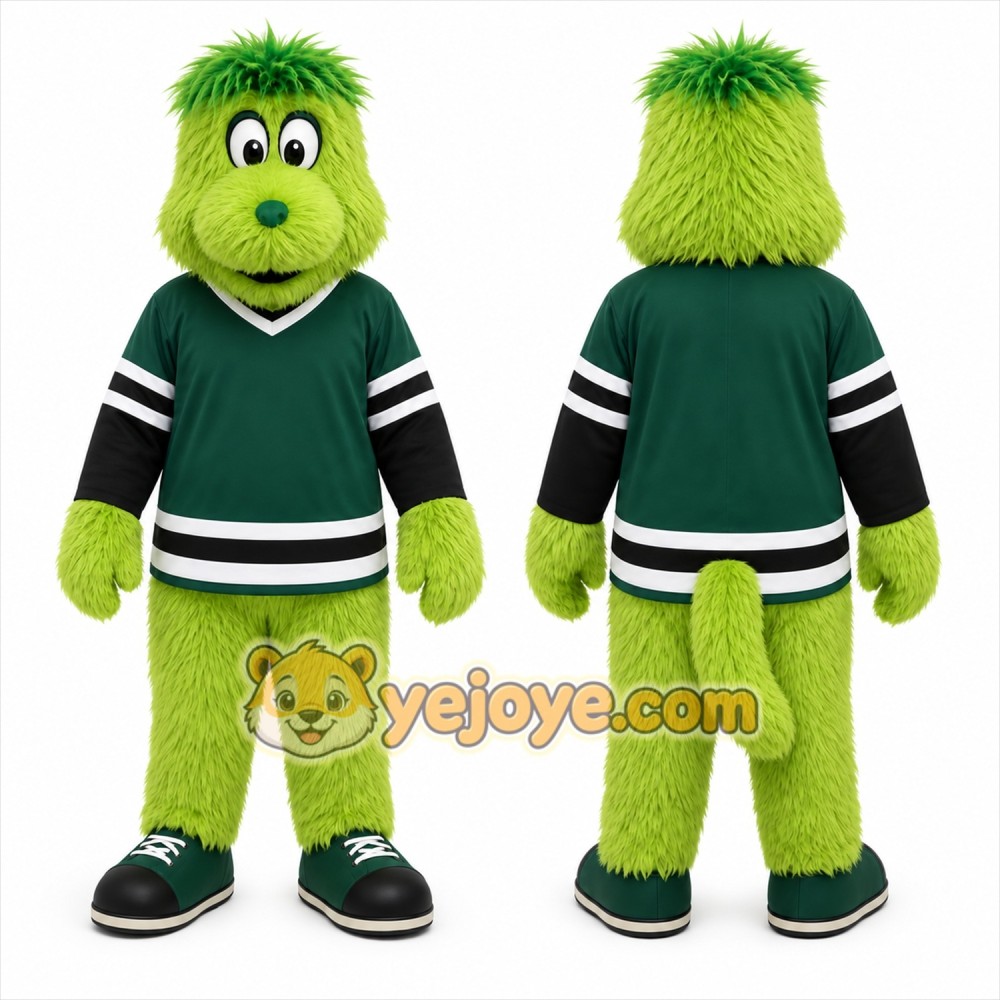 Green Monster Mascot Costume for Sports Events Green Monster Mascot Costume for Sports Events