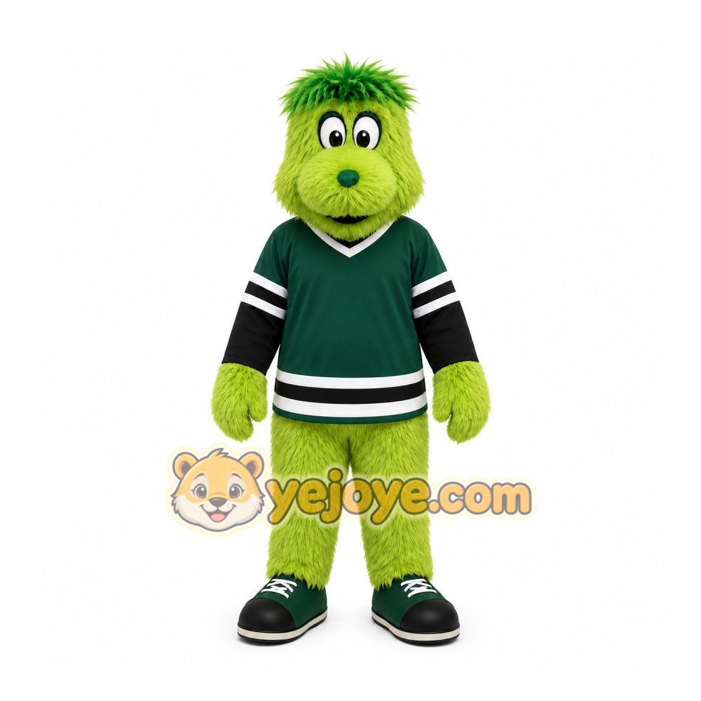 Green Monster Mascot Costume for Sports Events Green Monster Mascot Costume for Sports Events