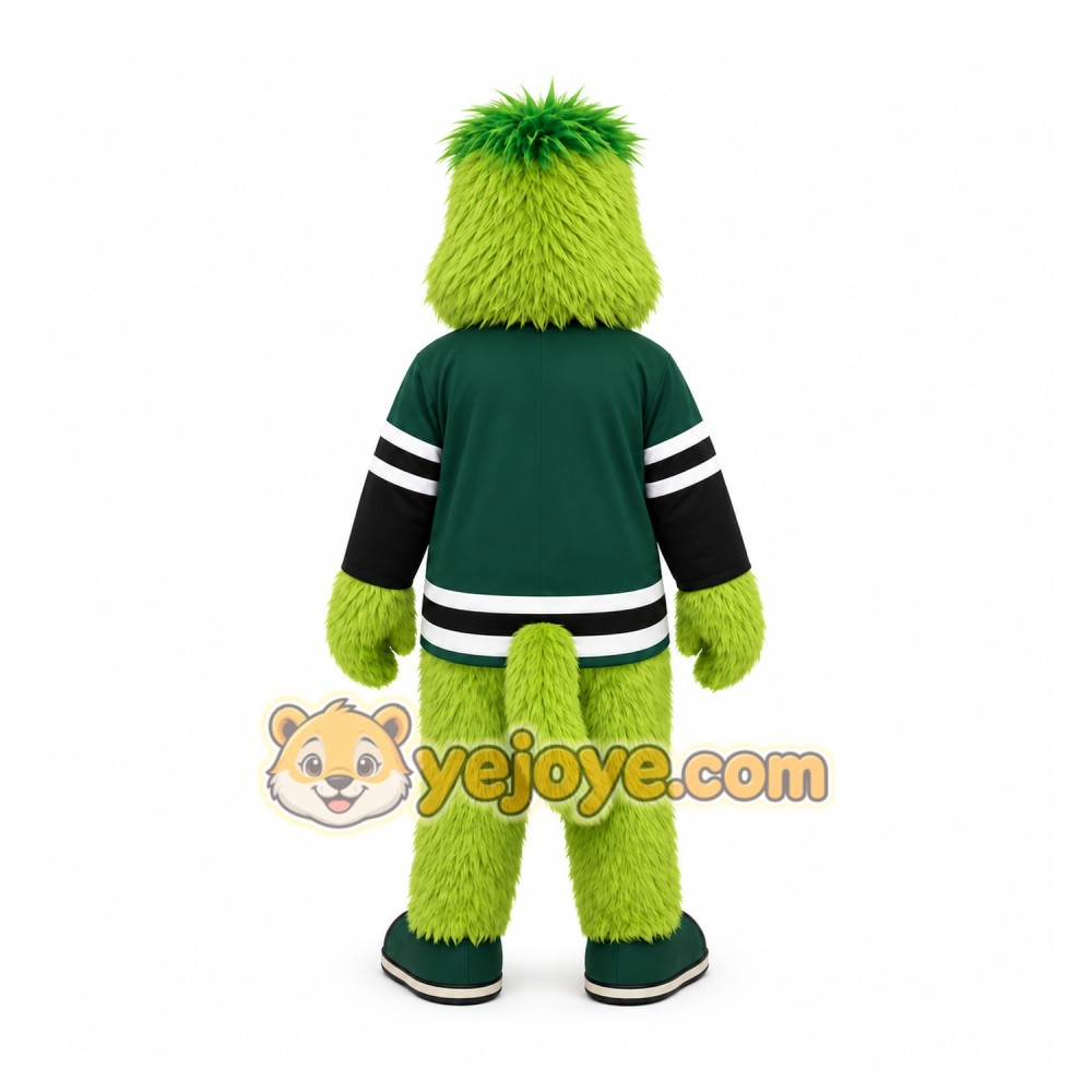 Green Monster Mascot Costume for Sports Events Green Monster Mascot Costume for Sports Events