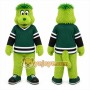 Green Monster Mascot Costume for Sports Events