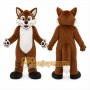 Brown Fox Mascot Costume for Events and Promotions