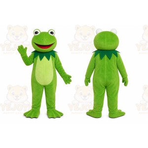 Green Frog Mascot Costume for Children's Events