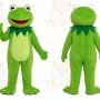 Green Frog Mascot Costume for Children's Events