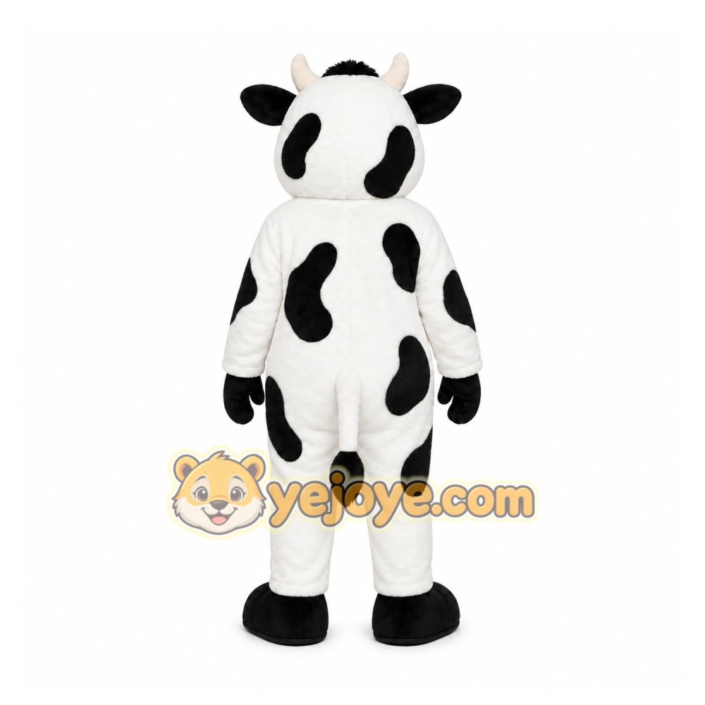 White Cow Mascot Costume for Events and Promotions White Cow Mascot Costume for Events and Promotions