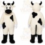 White Cow Mascot Costume for Events and Promotions