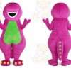 Purple Dinosaur Mascot Costume for Children's Events