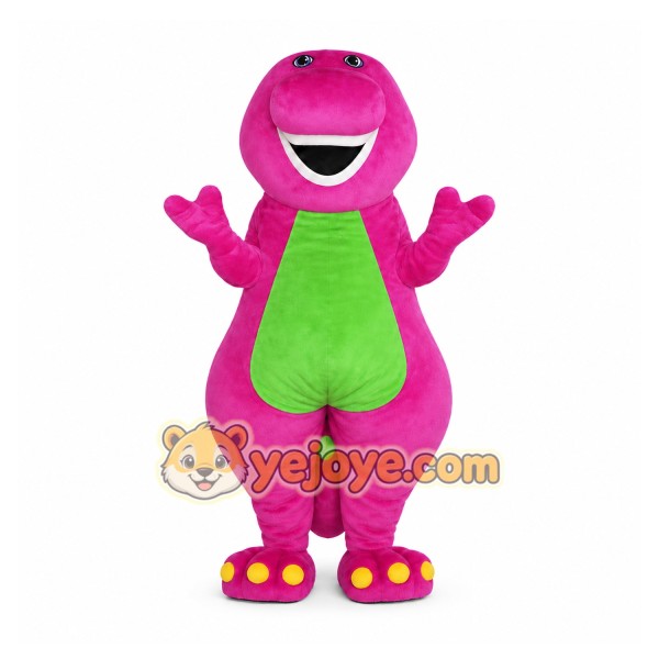 Purple Dinosaur Mascot Costume for Children's Events Purple Dinosaur Mascot Costume for Children's Events