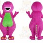 Purple Dinosaur Mascot Costume for Children's Events