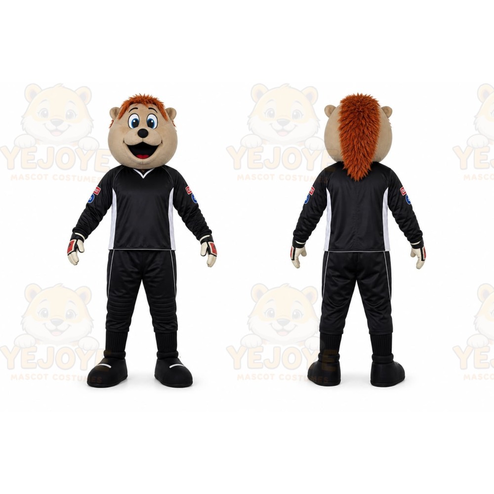 Black Chipmunk Mascot Costume for Events and Promotions