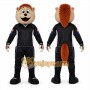 Black Chipmunk Mascot Costume for Events and Promotions