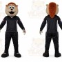 Black Chipmunk Mascot Costume for Events and Promotions