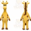 Yellow Giraffe Mascot Costume for Children's Events