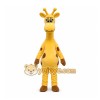 Yellow Giraffe Mascot Costume for Children's Events